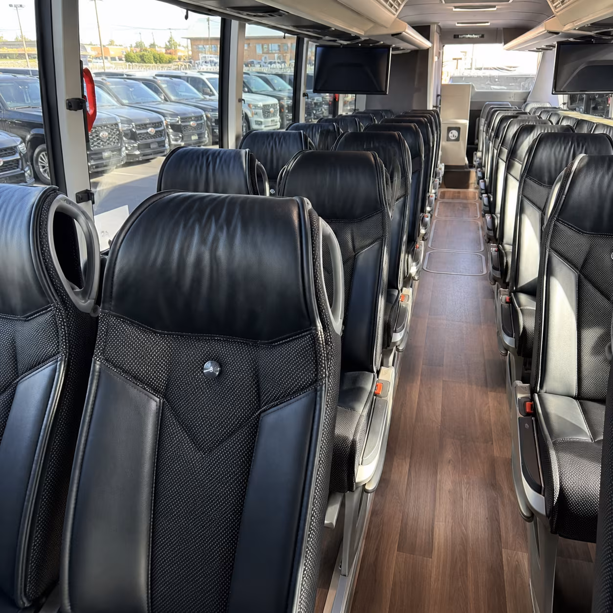 nashville charter bus interior