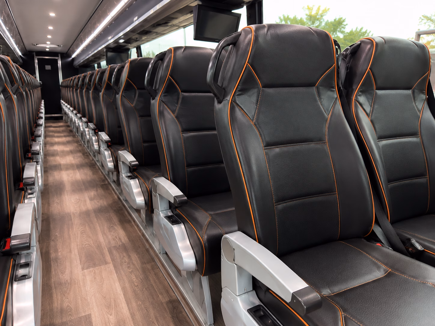 nashville charter bus services inside