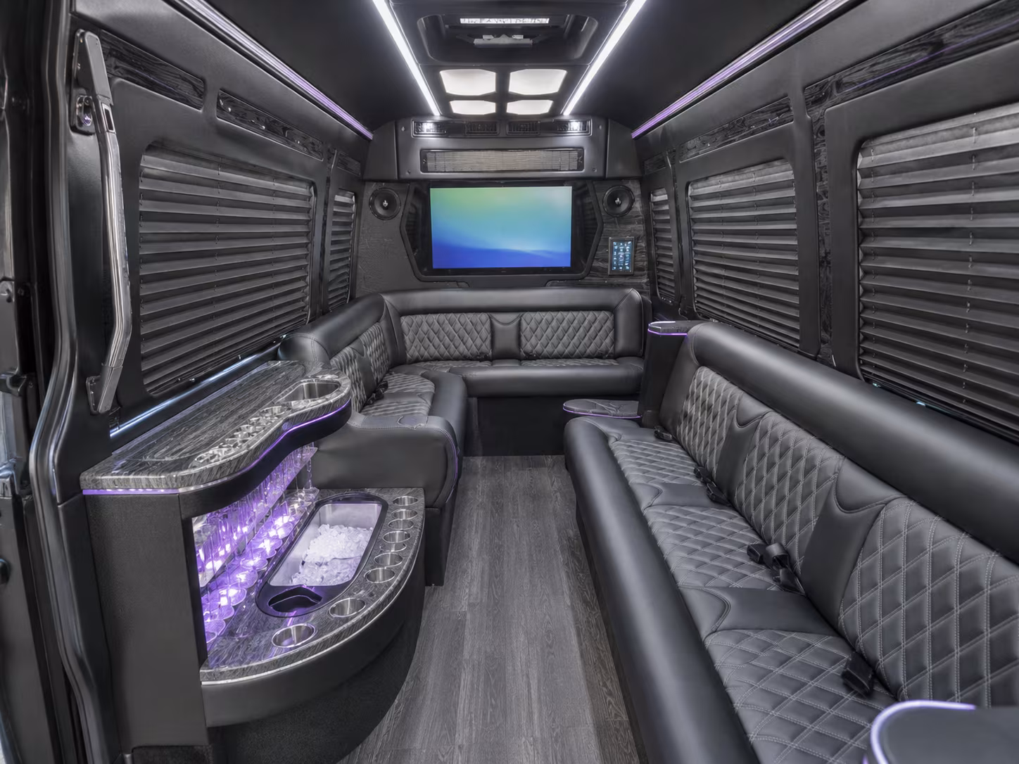 nashville party bus interior